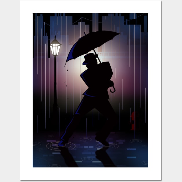 Rain Dance Wall Art by adamzworld